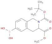 2,3(1H)-Isoquinolinedicarboxylicacid, 6-borono-3,4-dihydro-, 2-(1,1-dimethylethyl) 3-methyl ester