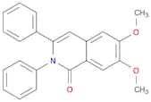 1(2H)-Isoquinolinone, 6,7-dimethoxy-2,3-diphenyl-