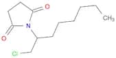 2,5-Pyrrolidinedione, 1-[1-(chloromethyl)heptyl]-