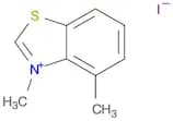 Benzothiazolium, 3,4-dimethyl-, iodide