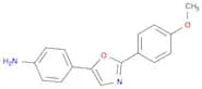 Benzenamine, 4-[2-(4-methoxyphenyl)-5-oxazolyl]-