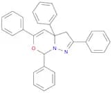 7H-Pyrazolo[1,5-c][1,3]oxazine, 3,3a-dihydro-2,3a,5,7-tetraphenyl-