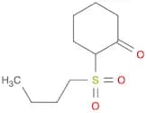 Cyclohexanone, 2-(butylsulfonyl)-