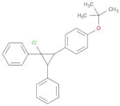 Benzene, 1-(2-chloro-2,3-diphenylcyclopropyl)-4-(1,1-dimethylethoxy)-