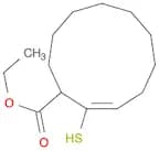 2-Cycloundecene-1-carboxylic acid, 2-mercapto-, ethyl ester, (Z)-
