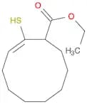 2-Cyclodecene-1-carboxylic acid, 2-mercapto-, ethyl ester, (Z)-
