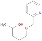 2-Pentanol, 5-(2-pyridinylmethoxy)-