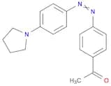 Ethanone, 1-[4-[[4-(1-pyrrolidinyl)phenyl]azo]phenyl]-