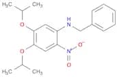 Benzenemethanamine, N-[4,5-bis(1-methylethoxy)-2-nitrophenyl]-