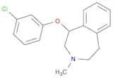 1H-3-Benzazepine, 1-(3-chlorophenoxy)-2,3,4,5-tetrahydro-3-methyl-