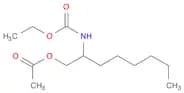 Carbamic acid, [1-[(acetyloxy)methyl]heptyl]-, ethyl ester