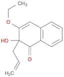 1(2H)-Naphthalenone, 3-ethoxy-2-hydroxy-2-(2-propenyl)-