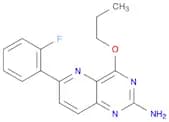Pyrido[3,2-d]pyrimidin-2-amine, 6-(2-fluorophenyl)-4-propoxy-
