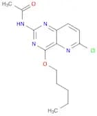 N-(6-Chloro-4-(pentyloxy)pyrido[3,2-d]pyrimidin-2-yl)acetamide