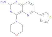 Pyrido[3,2-d]pyrimidin-2-amine, 4-(4-morpholinyl)-6-(3-thienyl)-