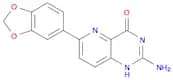 Pyrido[3,2-d]pyrimidin-4(1H)-one, 2-amino-6-(1,3-benzodioxol-5-yl)-