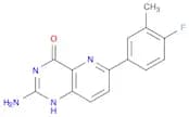 Pyrido[3,2-d]pyrimidin-4(1H)-one, 2-amino-6-(4-fluoro-3-methylphenyl)-