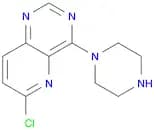 Pyrido[3,2-d]pyrimidine, 6-chloro-4-(1-piperazinyl)-