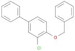 1,1'-Biphenyl, 3-chloro-4-(phenylmethoxy)-
