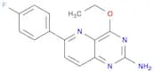 Pyrido[3,2-d]pyrimidin-2-amine, 4-ethoxy-6-(4-fluorophenyl)-