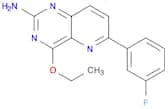 Pyrido[3,2-d]pyrimidin-2-amine, 4-ethoxy-6-(3-fluorophenyl)-