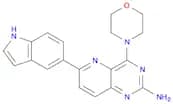 Pyrido[3,2-d]pyrimidin-2-amine, 6-(1H-indol-5-yl)-4-(4-morpholinyl)-
