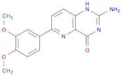 Pyrido[3,2-d]pyrimidin-4(1H)-one, 2-amino-6-(3,4-dimethoxyphenyl)-