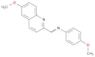 Benzenamine, 4-methoxy-N-[(6-methoxy-2-quinolinyl)methylene]-