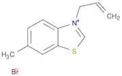 Benzothiazolium, 6-methyl-3-(2-propenyl)-, bromide