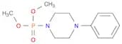 Phosphonic acid, (4-phenyl-1-piperazinyl)-, dimethyl ester