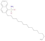 1-Naphthalenesulfonamide, 2-hexadecyl-