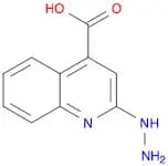 4-Quinolinecarboxylicacid, 2-hydrazinyl-
