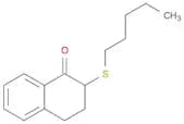 1(2H)-Naphthalenone, 3,4-dihydro-2-(pentylthio)-