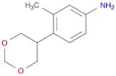 Benzenamine, 4-(1,3-dioxan-5-yl)-3-methyl-