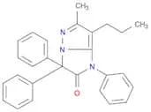1H-Imidazo[1,2-b]pyrazol-2(3H)-one, 6-methyl-1,3,3-triphenyl-7-propyl-