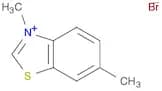 Benzothiazolium,3,6-dimethyl-, bromide (1:1)
