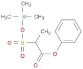 Propanoic acid, 2-[[(trimethylsilyl)oxy]sulfonyl]-, phenyl ester