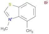 Benzothiazolium, 3,4-dimethyl-, bromide (1:1)