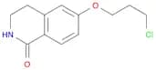 1(2H)-Isoquinolinone, 6-(3-chloropropoxy)-3,4-dihydro-