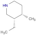 Piperidine, 3-ethyl-4-methyl-, cis-