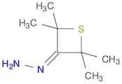 3-Thietanone, 2,2,4,4-tetramethyl-, hydrazone