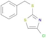 Thiazole, 4-chloro-2-[(phenylmethyl)thio]-