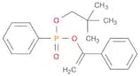 Phosphonic acid, phenyl-, 2,2-dimethylpropyl 1-phenylethenyl ester