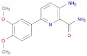 2-Pyridinecarboxamide, 3-amino-6-(3,4-dimethoxyphenyl)-