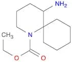 1-Azaspiro[5.5]undecane-1-carboxylic acid, 5-amino-, ethyl ester
