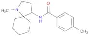 Benzamide, 4-methyl-N-(1-methyl-1-azaspiro[4.5]dec-4-yl)-