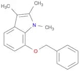 1H-Indole, 1,2,3-trimethyl-7-(phenylmethoxy)-