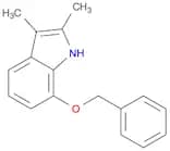 1H-Indole, 2,3-dimethyl-7-(phenylmethoxy)-