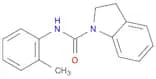 N-(2-methylphenyl)-2,3-dihydro-1H-indole-1-carboxamide