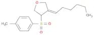 Furan, 3-hexylidenetetrahydro-4-[(4-methylphenyl)sulfonyl]-, (E)-